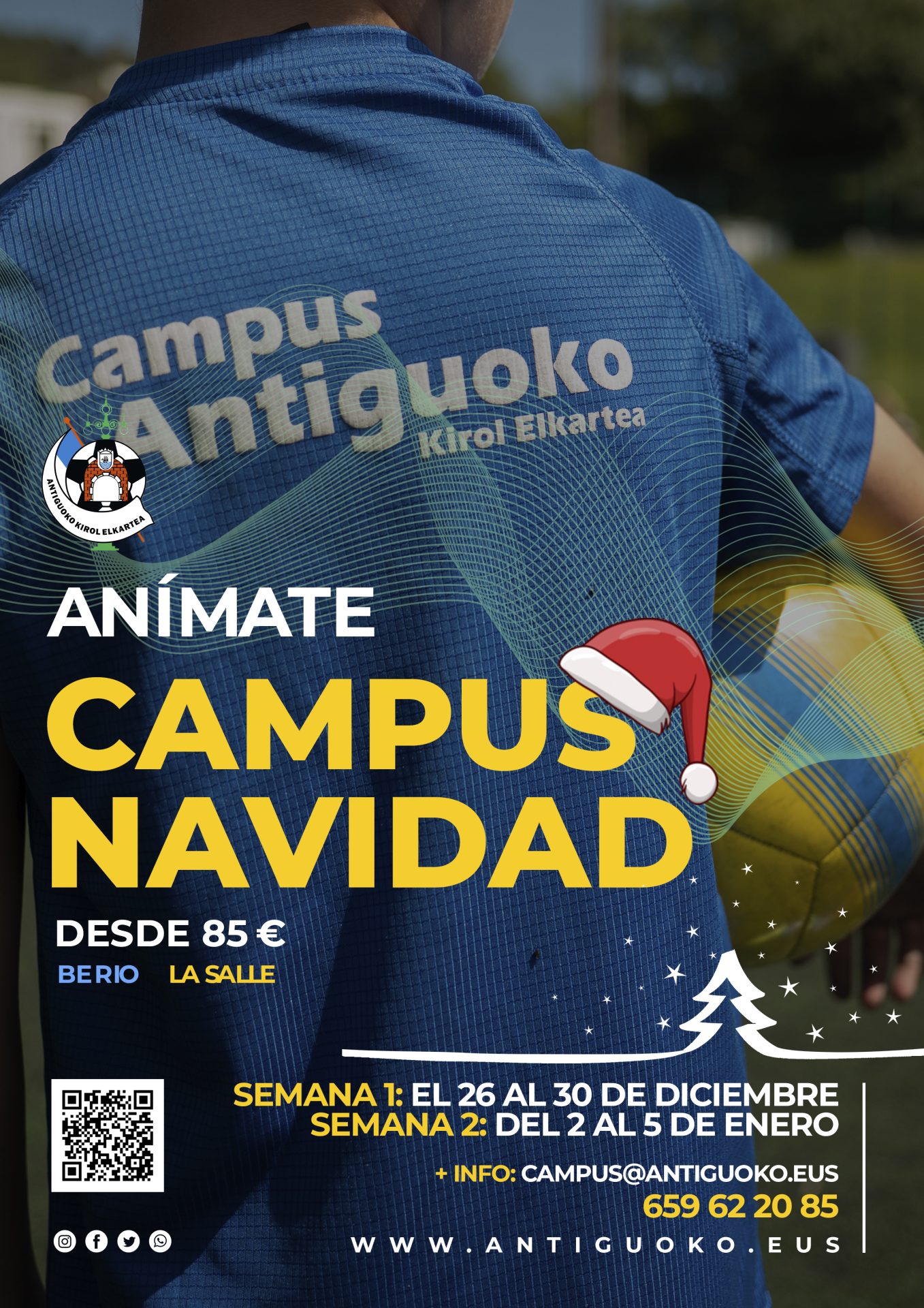 Ezagutu Futbolaren Magia Gure Gabonetako Campusean!