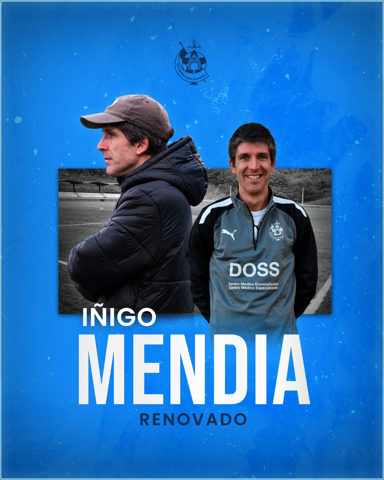 ÍÑIGO MENDIA RENUEVA CON EL ANTIGUOKO COMO ENTRENADOR DEL DIVISIÓN DE HONOR MASCULINO
