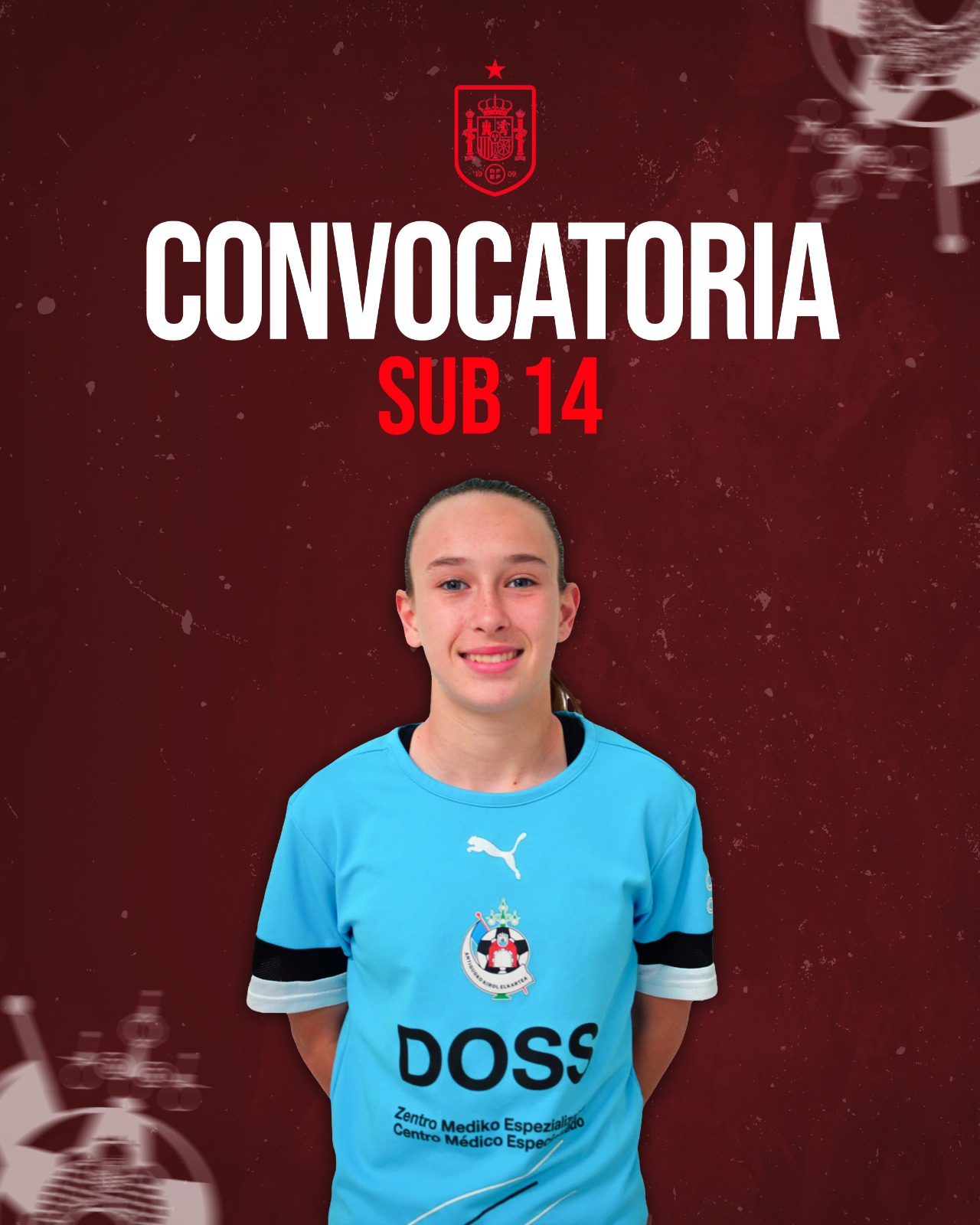 ANE MURILLO, CONVOCADA CON LA SELECCIÓN ESPAÑOLA SUB14